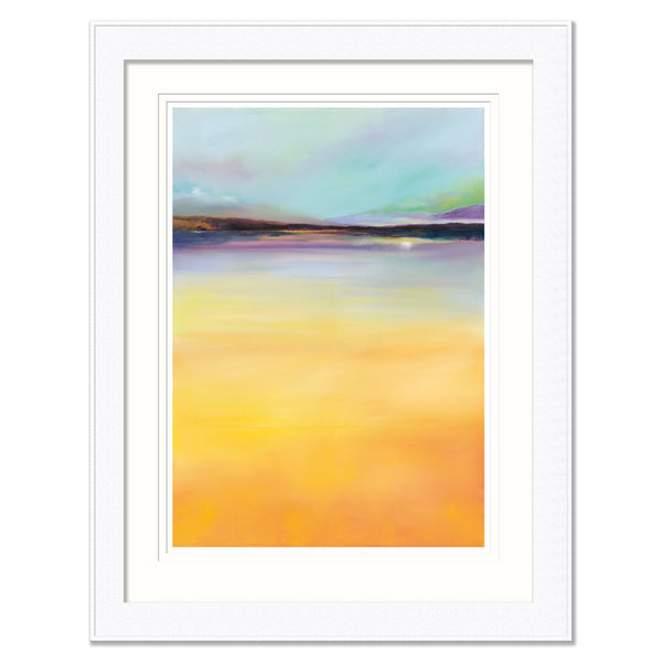 Framed Print-IC285F - Yellow Haze Large Framed Print-Whistlefish
