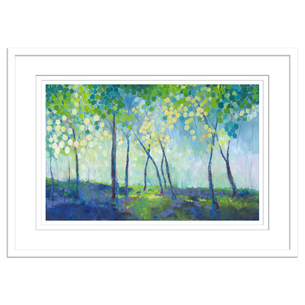 Framed Print - IC302F - Bluebell Wood Large Framed Print - Bluebell Wood Large Framed Print - Whistlefish