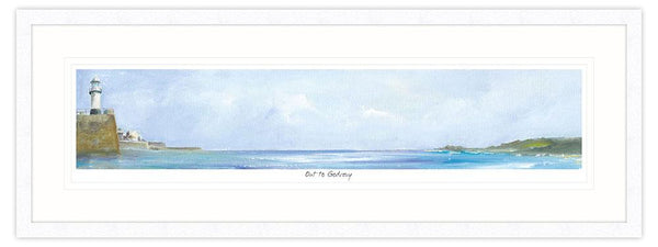 Framed Print-IC60F - Smeatons To Godrevy Framed-Whistlefish