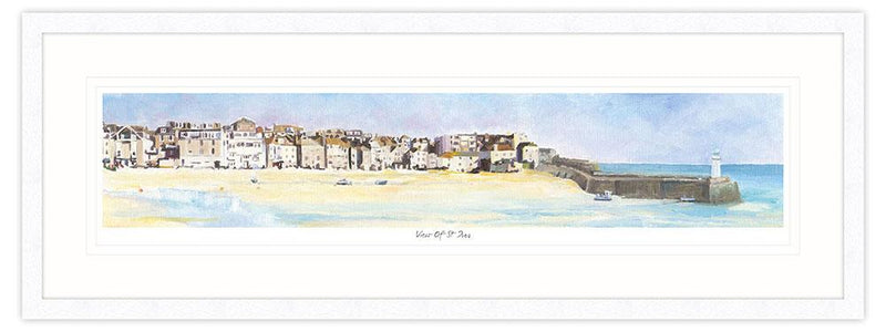 Framed Print-IC61F - View of St Ives Framed-Whistlefish