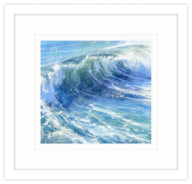 Framed Print-BART22F - Atlantic Roller Framed Print-Whistlefish