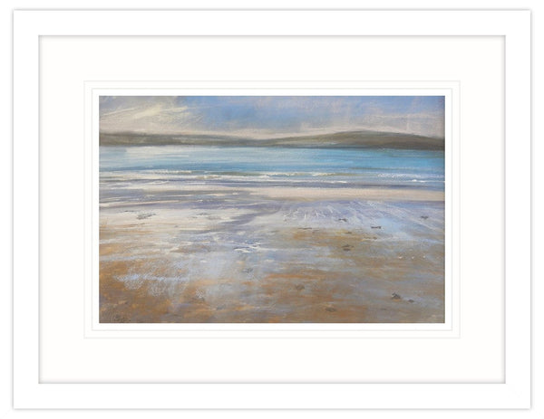 Framed Print-BART76F - Early Evening Across Padstow-Whistlefish