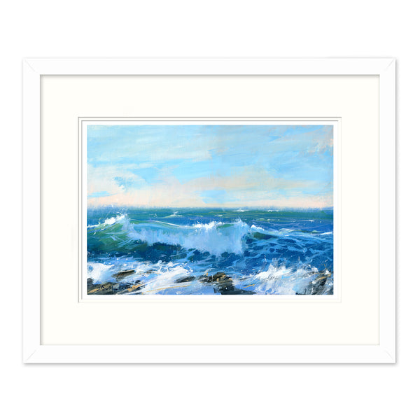 Framed Print-JBPA-ENA-115F - Evening North Atlantic Fr. Print-James Bartholomew
