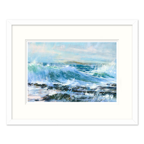 Framed Print-JBPA-RB3-123F - Reef Breaker 3 Framed Print-James Bartholomew