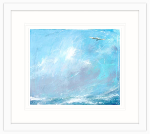 Framed Print - JBPA-S3-021F - Sea Birds Framed Art Print - Sea Birds Framed Print - Whistlefish