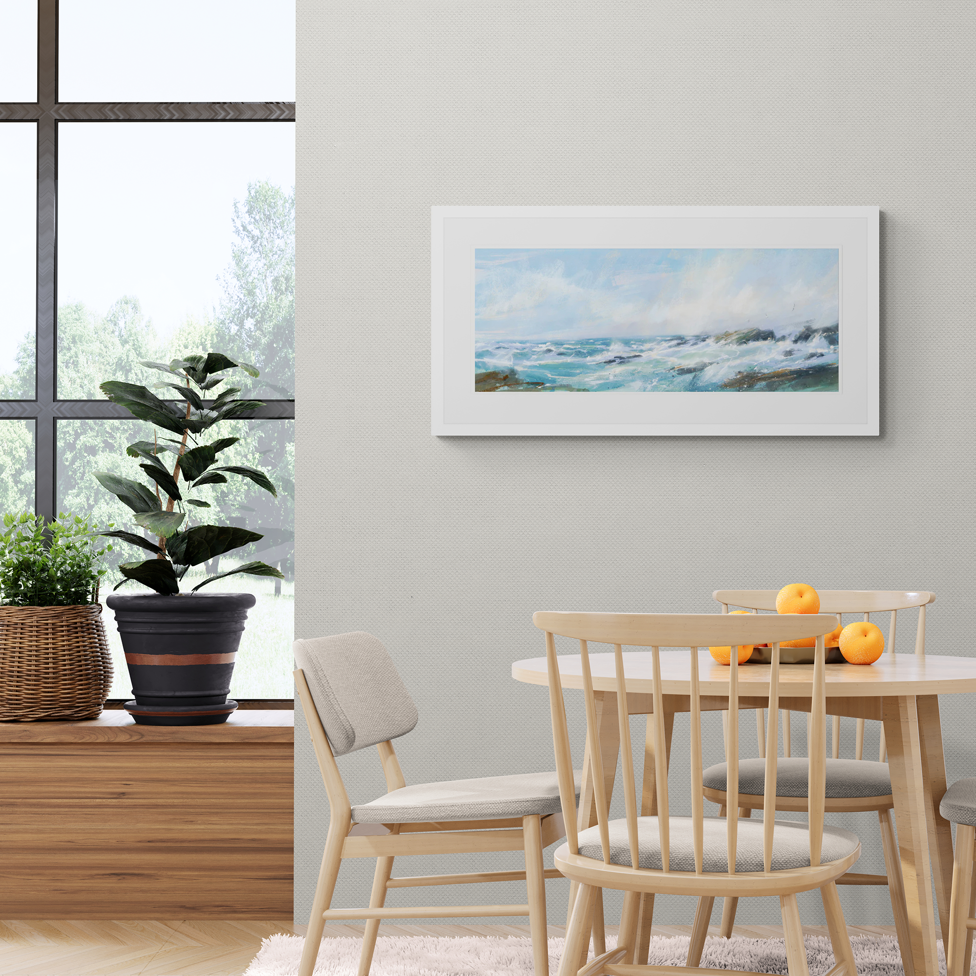 Framed Print - JBPA-TOP-096F - Terns Over The Point Framed Print - Terns over the Point Framed Print- Whistlefish