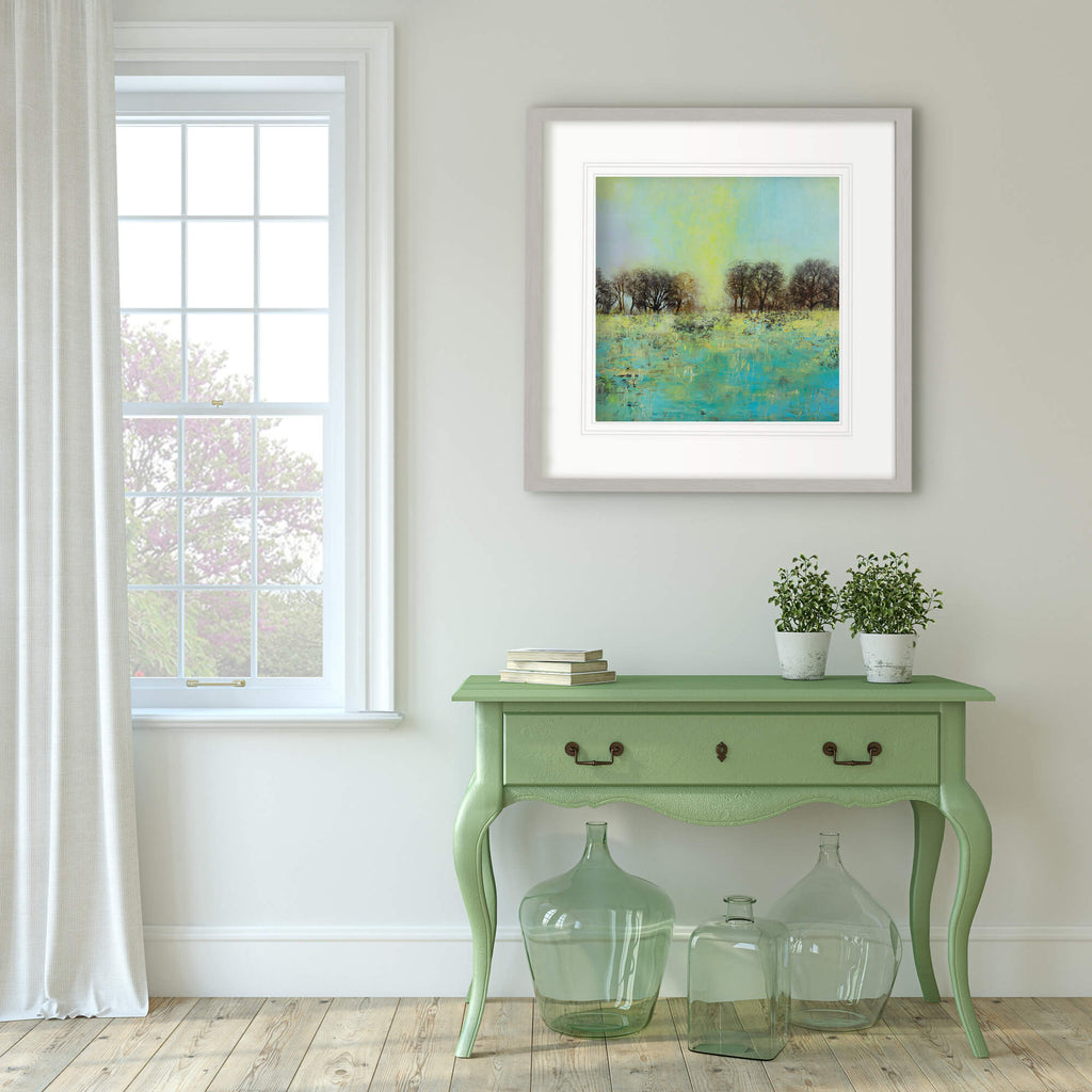 Framed Print-JS20F - Hedgerow Light Framed Print-Whistlefish