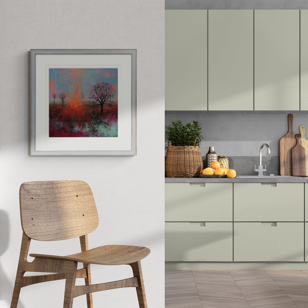 Framed Print - JS27F - No2 Of Rural Landscapes Med Framed Print - No2 of Rural Landscapes Med framed print - Whistlefish