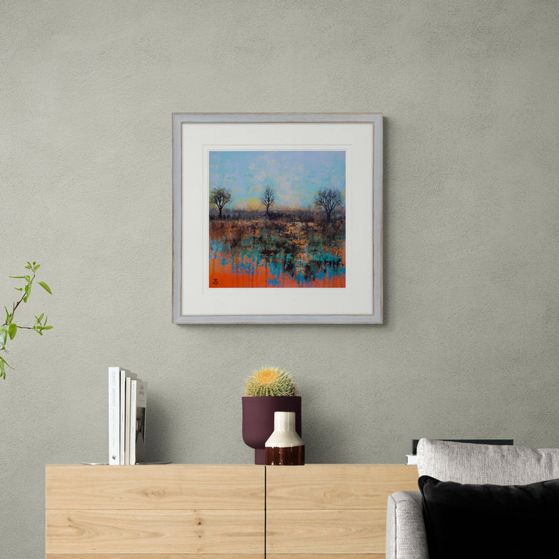 Framed Print - JS34F - No1 of Rural Landscapes Med framed print - No1 of Rural Landscapes Med framed print - Whistlefish