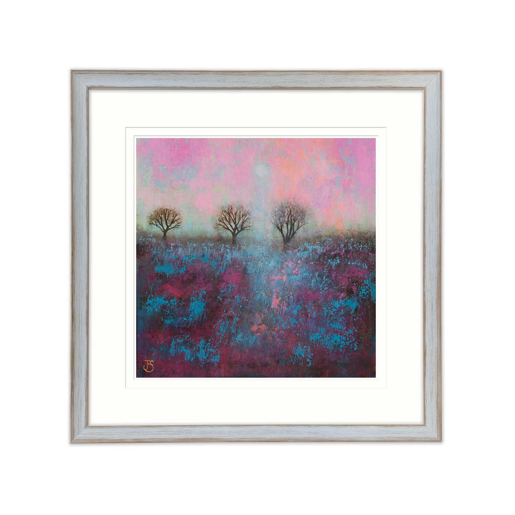 Framed Print-JS35F - No7 of Rural Landscapes Med framed print-Whistlefish