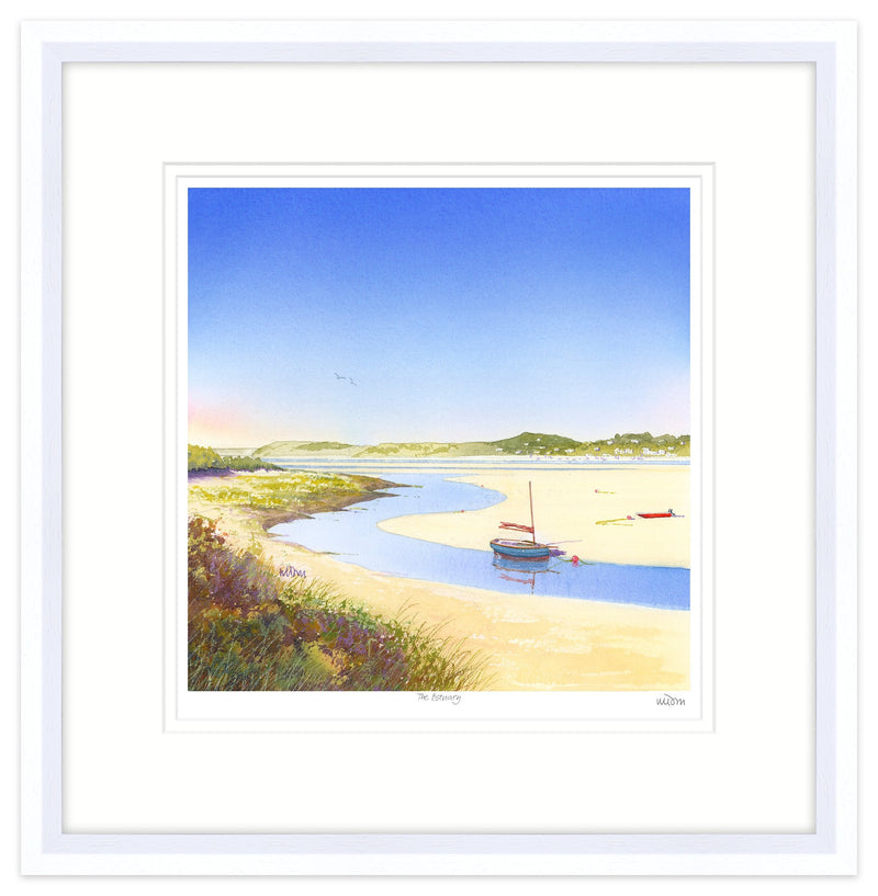 Framed Print-JW008F - Towards the Estuary Framed-Whistlefish