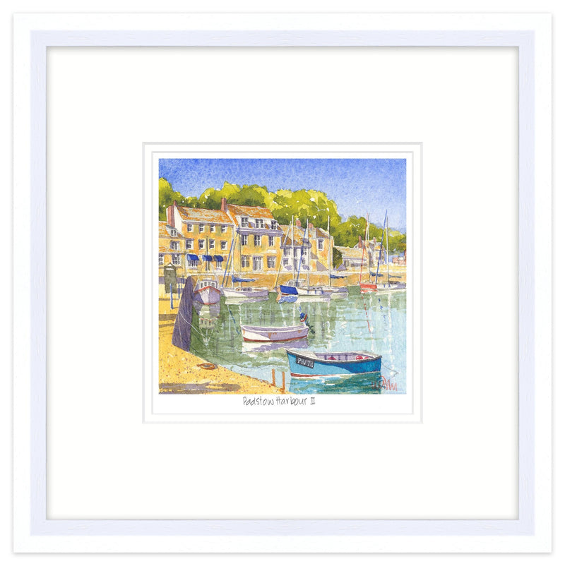 Framed Print-JW163F - Padstow Harbour 2 Framed-Whistlefish