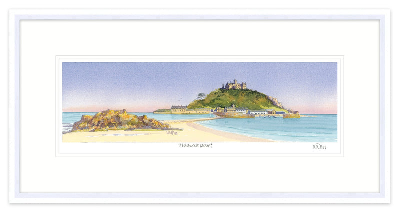 Framed Print-JW179F - St Michael's Mount Framed 1-Whistlefish