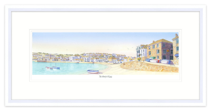 Framed Print-JW213F - JW213F - The Wharf St Ives Framed-Whistlefish