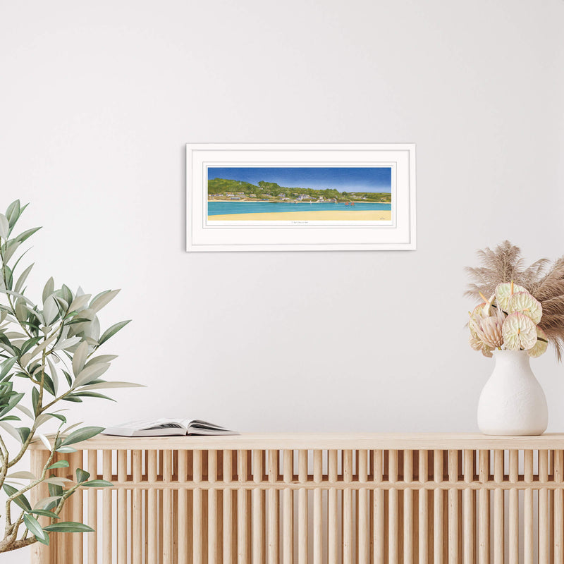 Framed Print-JW260F - A Perfect Morning, Rock Framed Print-Whistlefish