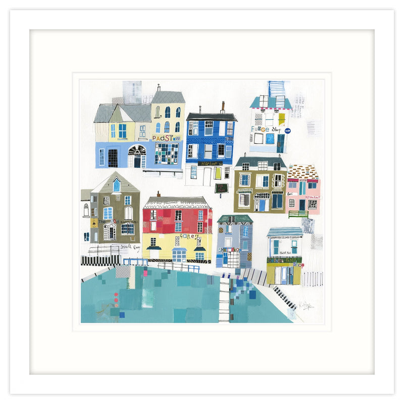 Framed Print-LP141F - This Is Padstow Framed Print-Whistlefish