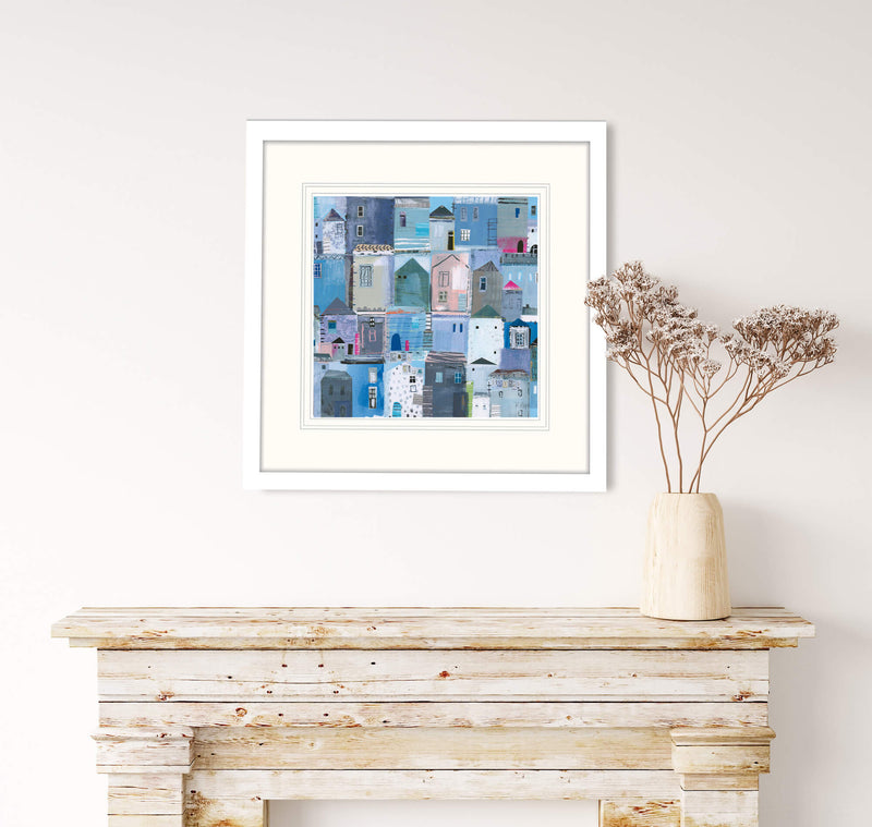 Framed Print-LP173F - Beach Side-Whistlefish