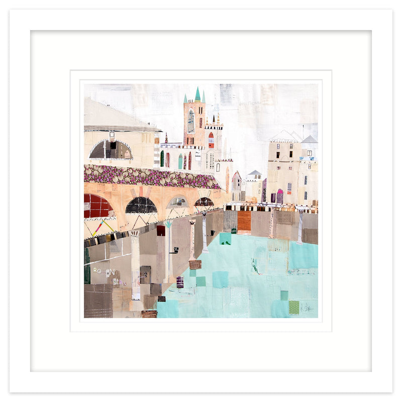 Framed Print-LP41F - Roman Baths Framed-Whistlefish