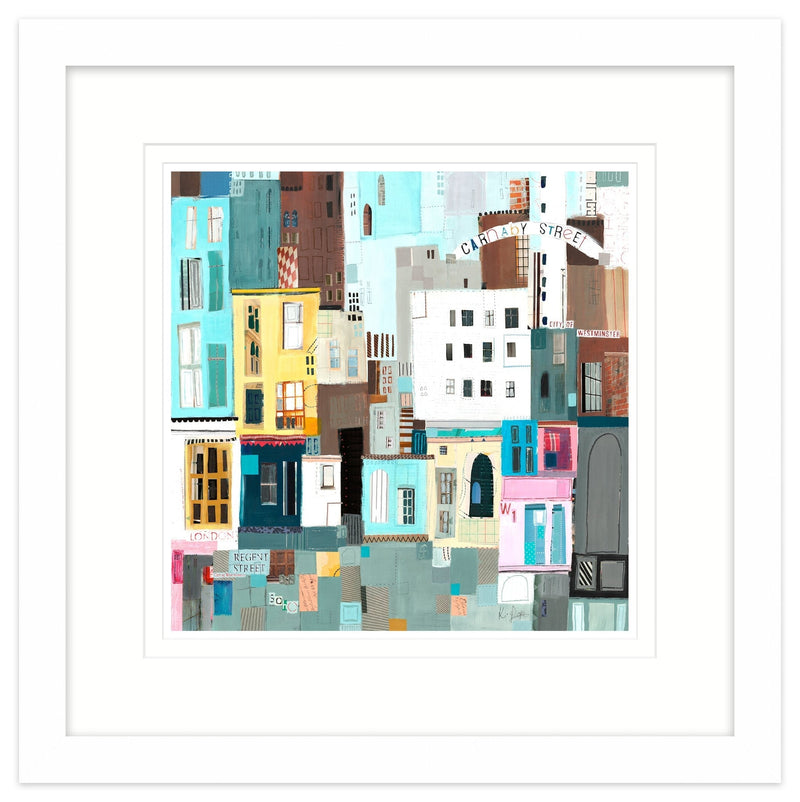 Framed Print-LP49F - Carnaby Street Framed-Whistlefish
