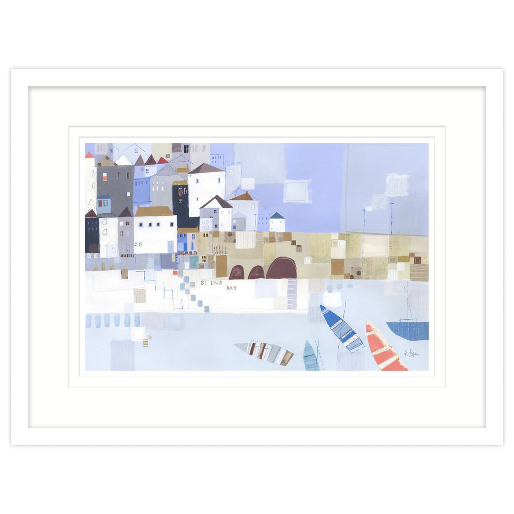 Framed Print-LP65F - St Ives Bay-Whistlefish