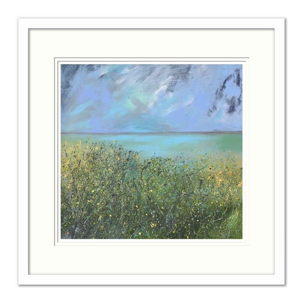 Framed Print-LT001F - Aqua Waters Framed Print-Whistlefish