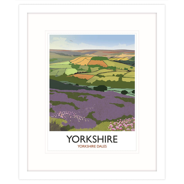 Framed Print - RS21F - Yorkshire Dales Framed Travel Print - Yorkshire Dales Framed Travel Print by Rick Smith - Whistlefish
