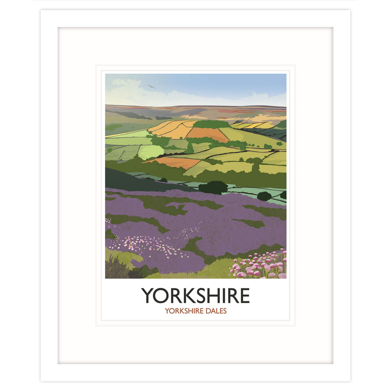 Framed Print-RS21F - Yorkshire Dales Framed Travel Print-Whistlefish