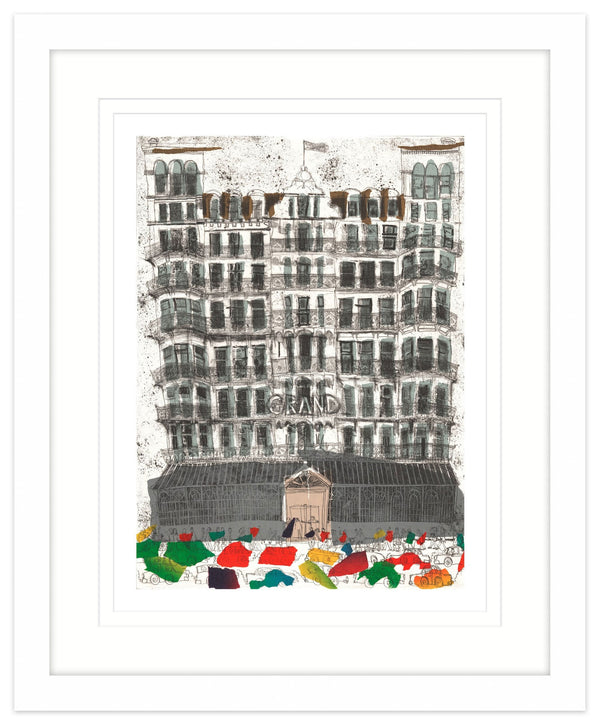 Framed Print-SB29F - Grand Hotel Framed-Whistlefish