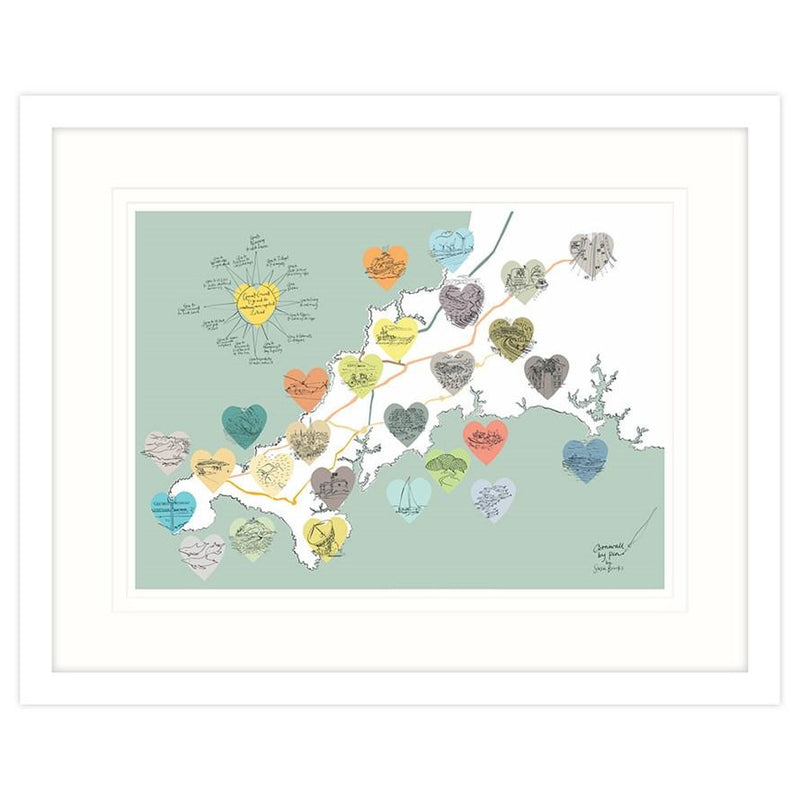 Framed Print-SB40F - Cornwall by Pen Small-Whistlefish