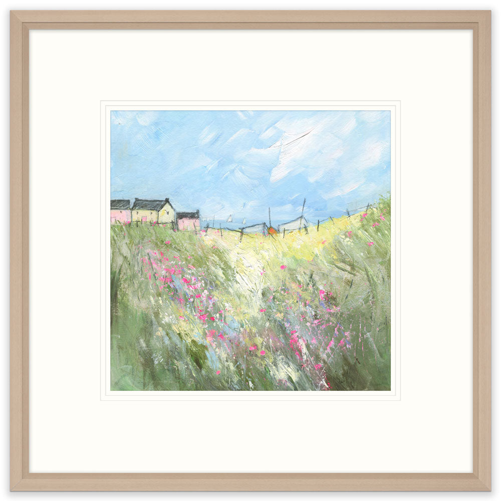 Framed Print-SF112F - Ice Cream Cottages Framed Print-Whistlefish