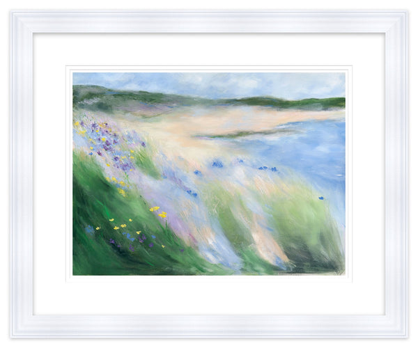 Framed Print-SF55F - Coastal Blooms Framed-Whistlefish
