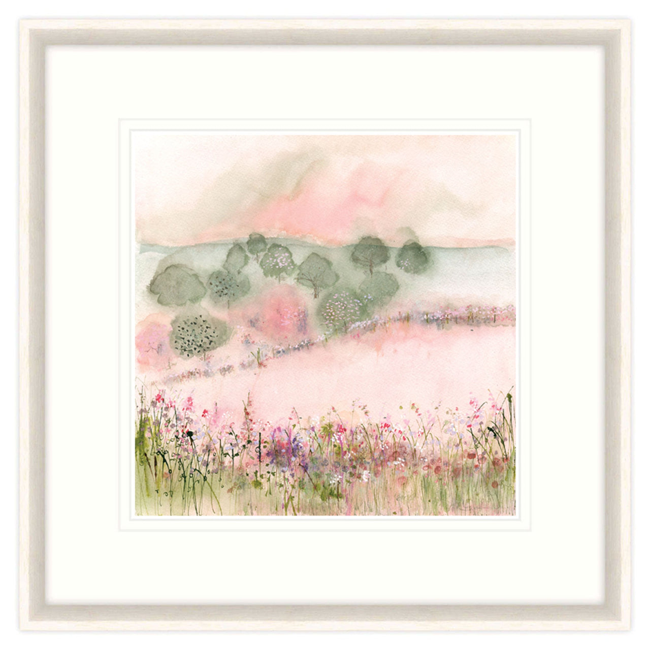 Framed Print - SF67F - Summer Picnic Small Framed Print - Summer Picnic Small Framed Art Print - Whistlefish