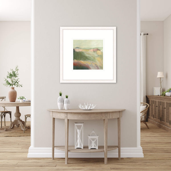 Framed Print-SF88F - Moorland Cottage-Whistlefish