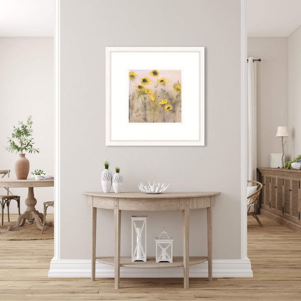 Framed Print-SF91F - Sunflowers Framed Print-Whistlefish