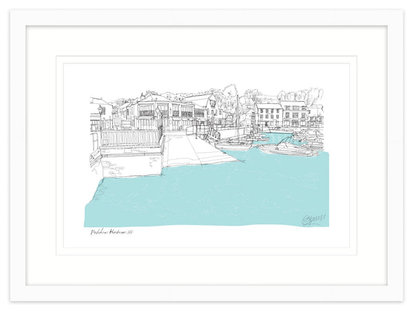 Framed Print-SH03F - Padstow Harbour 3 Framed-Whistlefish