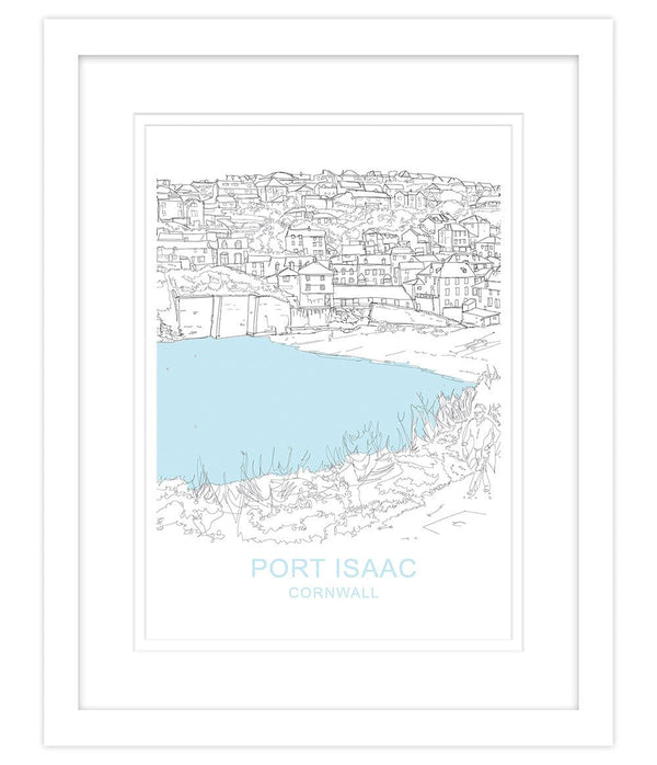Framed Print-SH57F - Port Isaac 3-Whistlefish