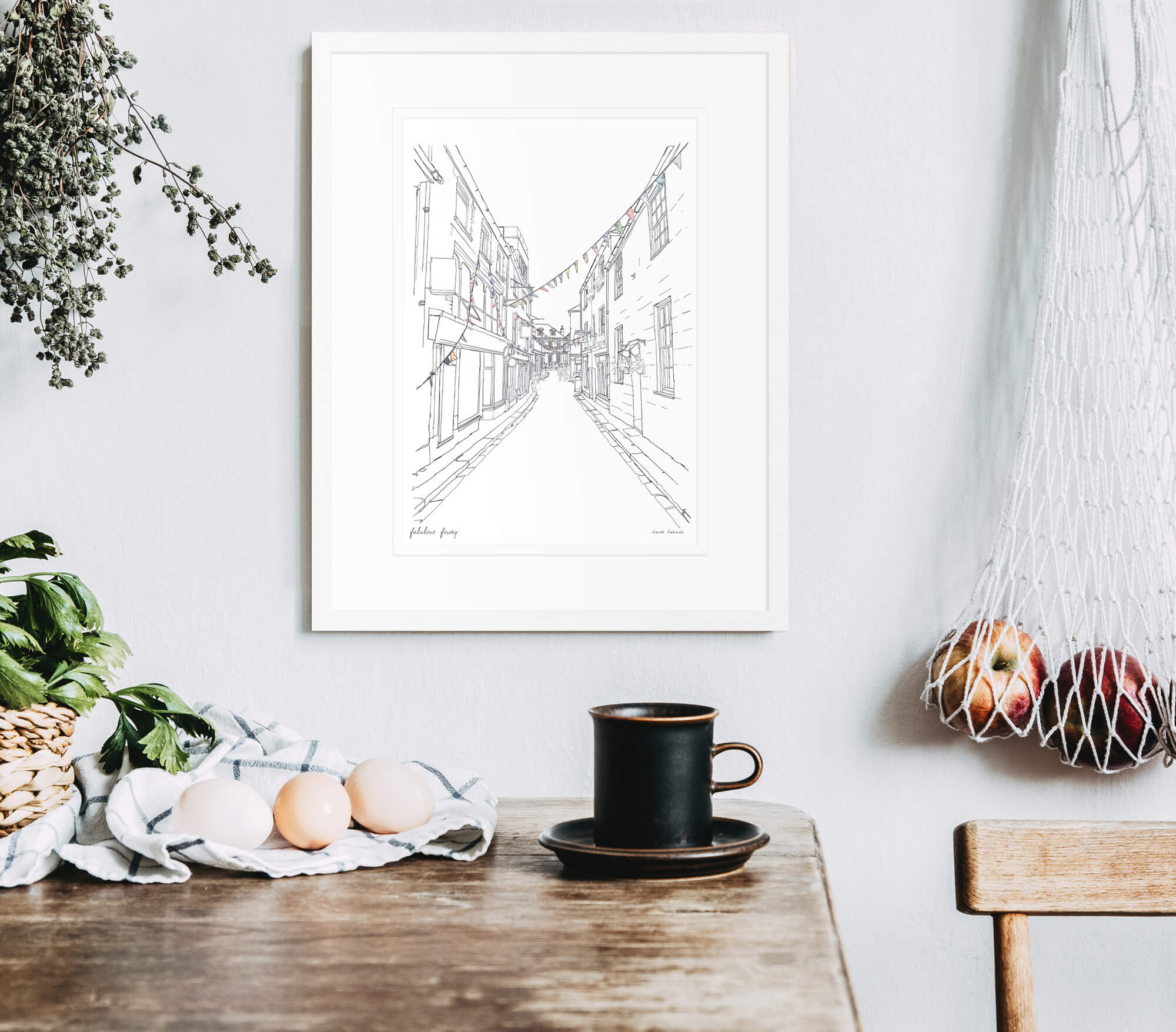 Framed Print-SH81F - Fabulous Fowey small-Whistlefish