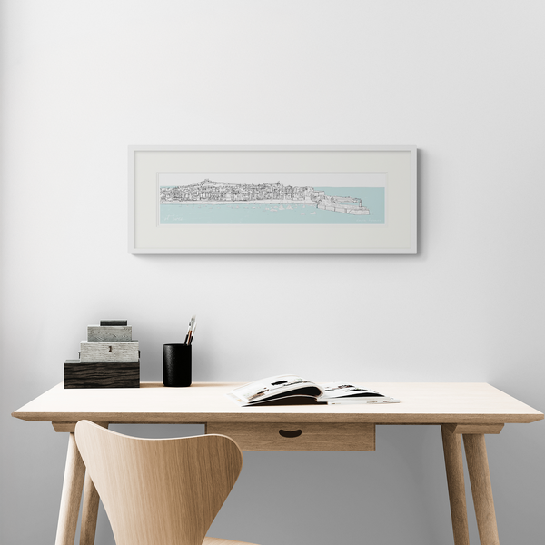 Framed Print - SH92F - St Ives Bay Medium Framed Print - St Ives Bay Medium - Whistlefish