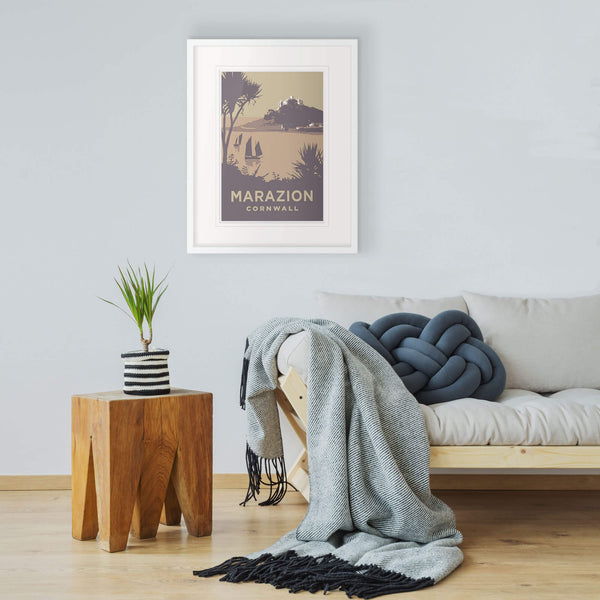 Framed Print-SR11F - Marazion Framed Print-Whistlefish