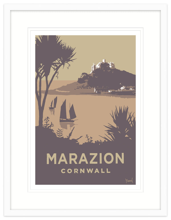 Framed Print-SR11F - Marazion Framed Print-Whistlefish