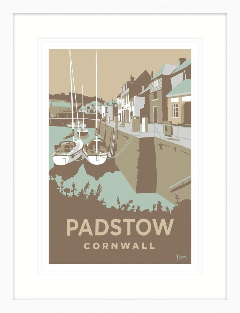 Framed Print-SR16F - Padstow 2 Framed-Whistlefish