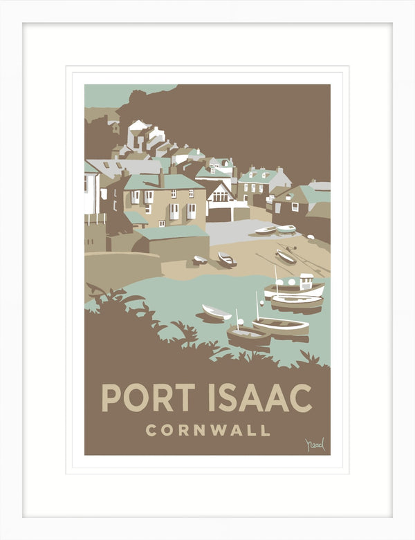 Framed Print-SR17F - Port Isaac Framed-Whistlefish