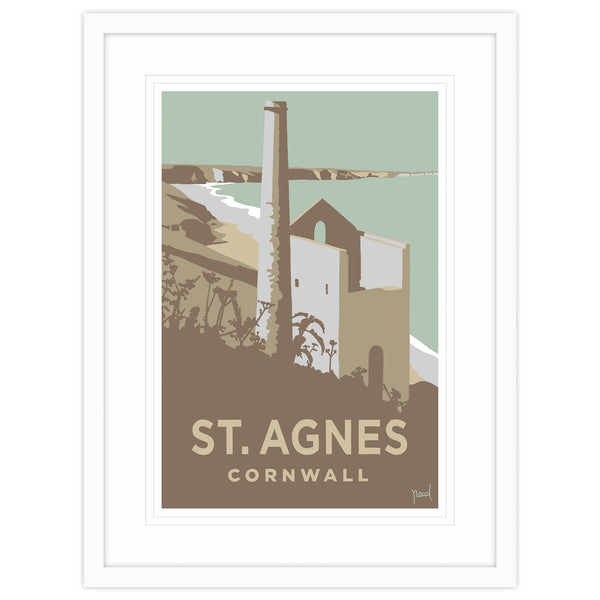 Framed Print-SR21F - St Agnes Framed Print-Whistlefish