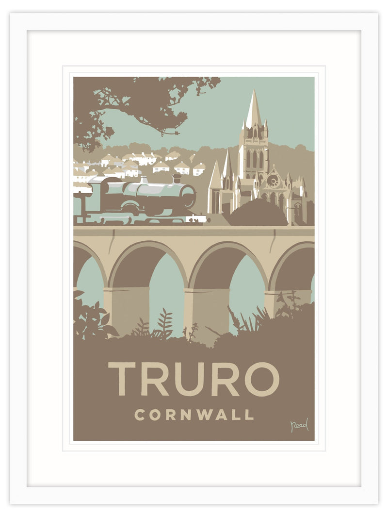 Framed Print-SR26F - Truro-Whistlefish