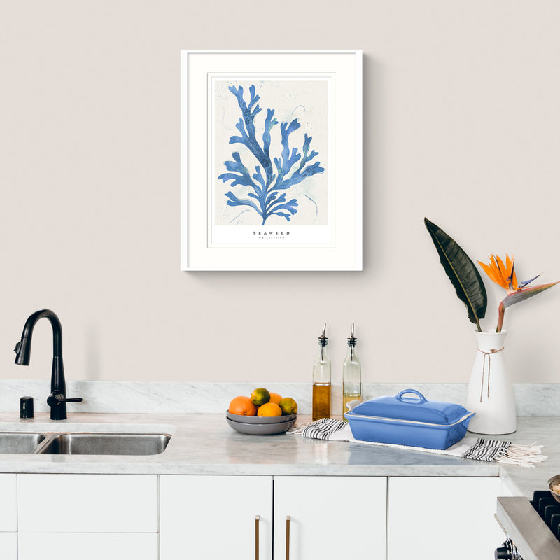 Framed Print - WF1022F - Seagrass Seaweed Large Framed Print - Seagrass Seaweed Large - Whistlefish