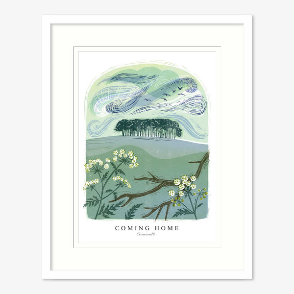 Framed Print - WF1042F - Lino Coming Home Framed Print - Lino Coming Home Framed Print - Whistlefish