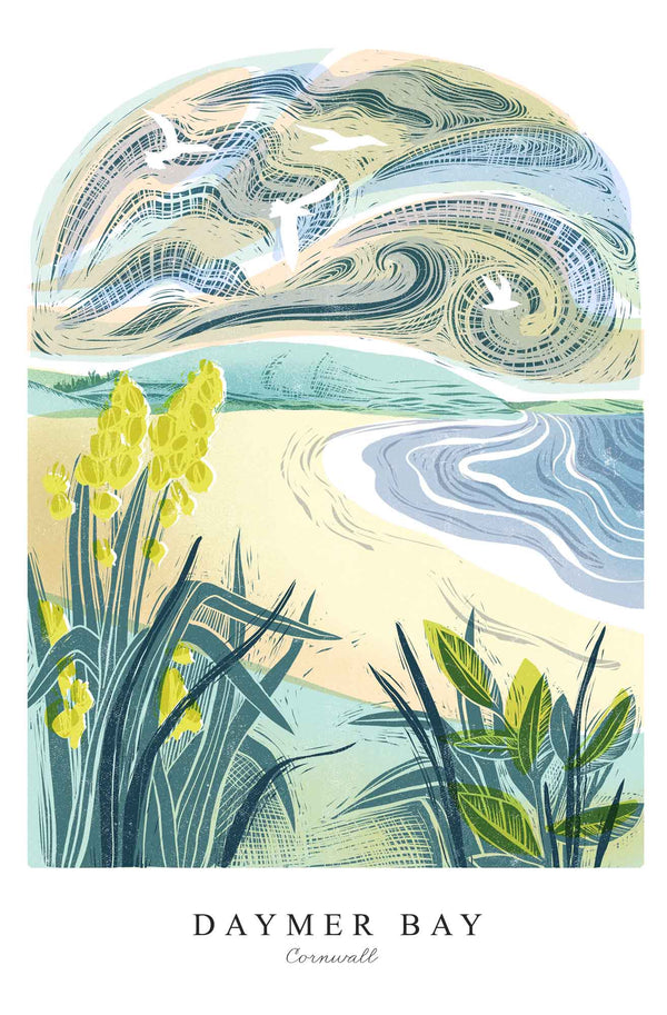 Framed Print - WF1044F - Lino Daymer Bay Framed Print - Lino Daymer Bay Framed Print - Whistlefish