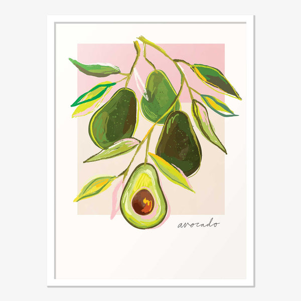 Framed Print-WF1088F - Avocados Framed Print-Whistlefish