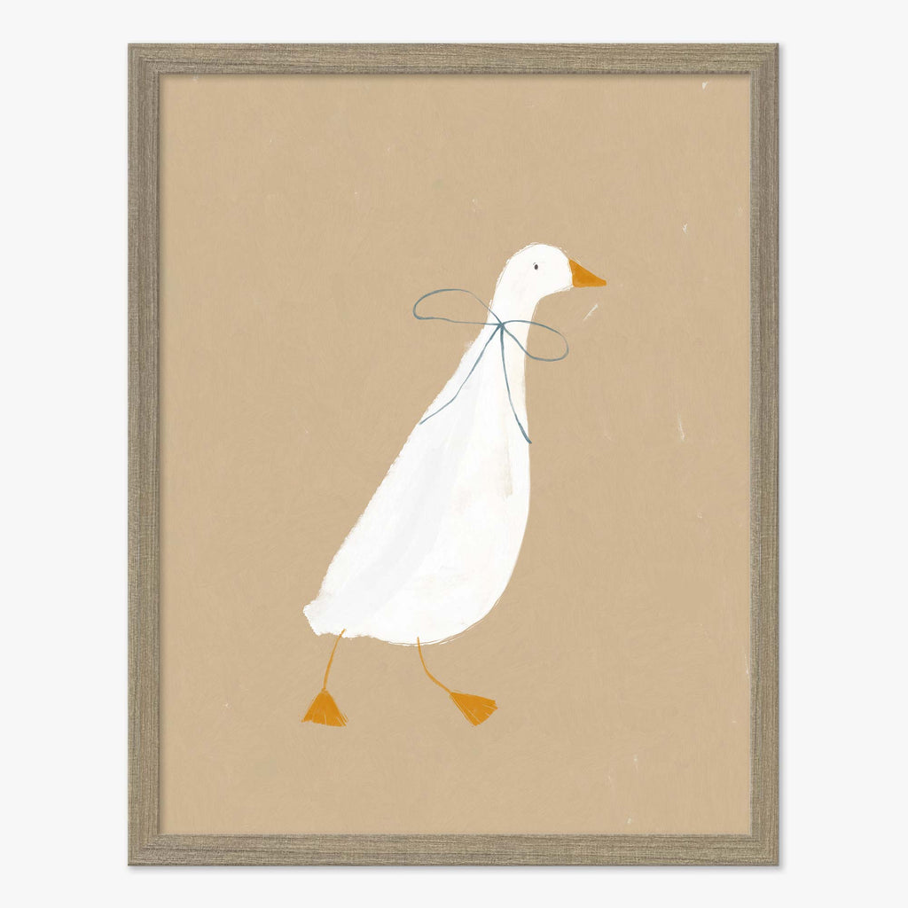 Framed Print-WF1108F - Duck Medium Framed Print-Whistlefish