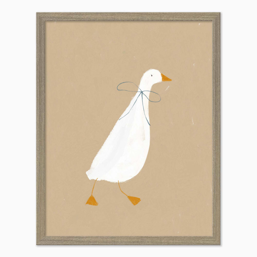 Framed Print-WF1108F - Duck Medium Framed Print-Whistlefish